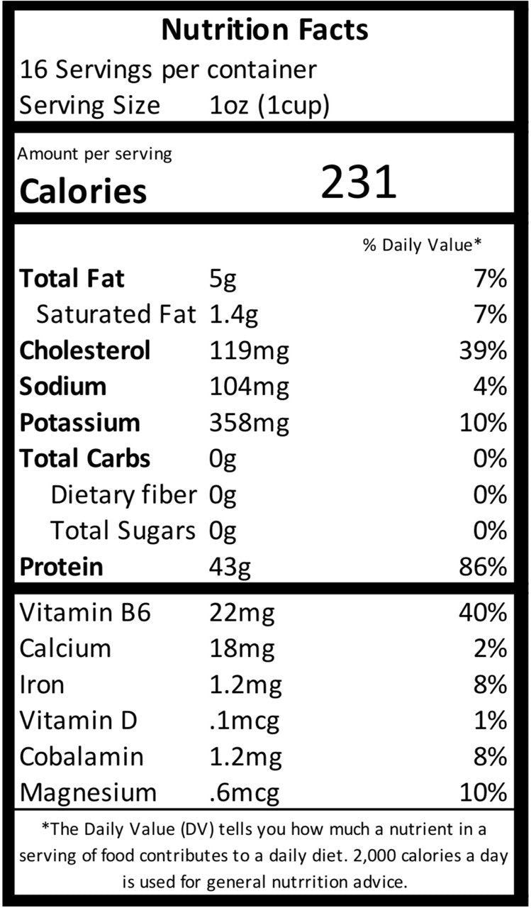 Protein Pail: 20lbs of Protein